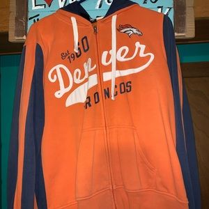 Broncos zip up jacket